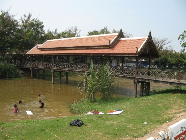 Bridge over the Siem Reap River