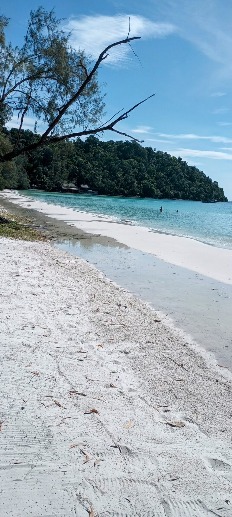 Long Set Beach on Koh Rong, Cambodia
