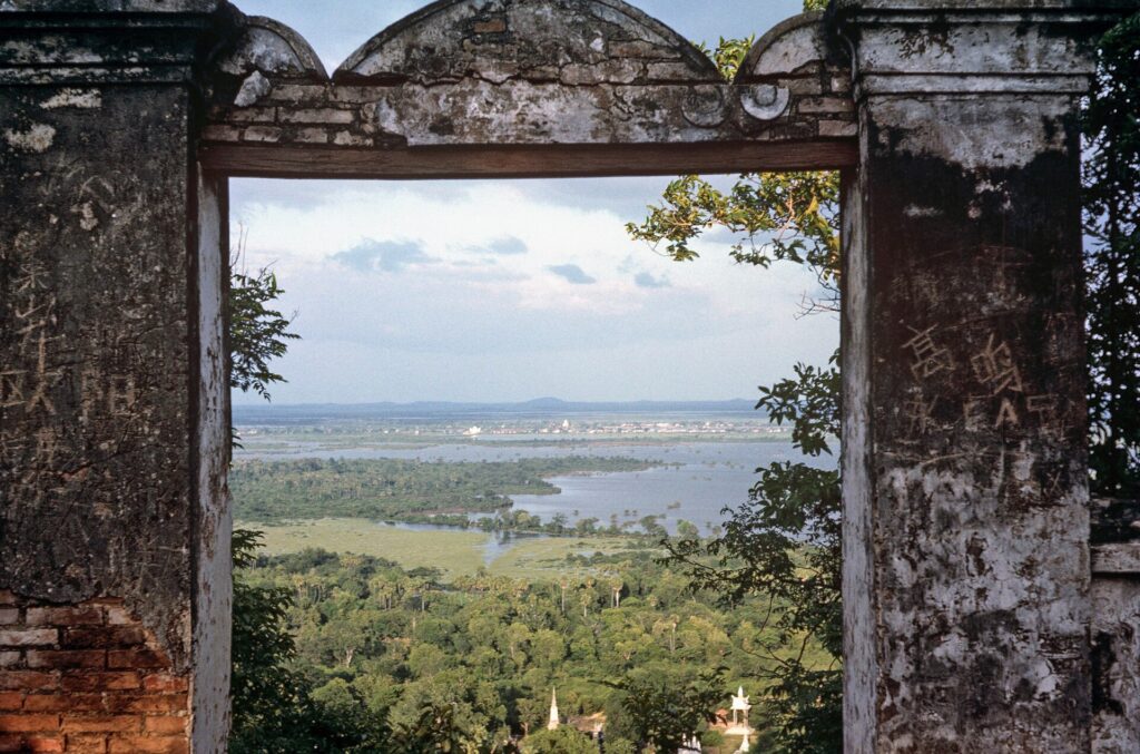 The view from Oudong in November 1964