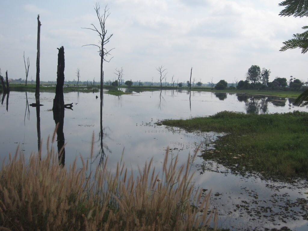The lake at Anlong Veng